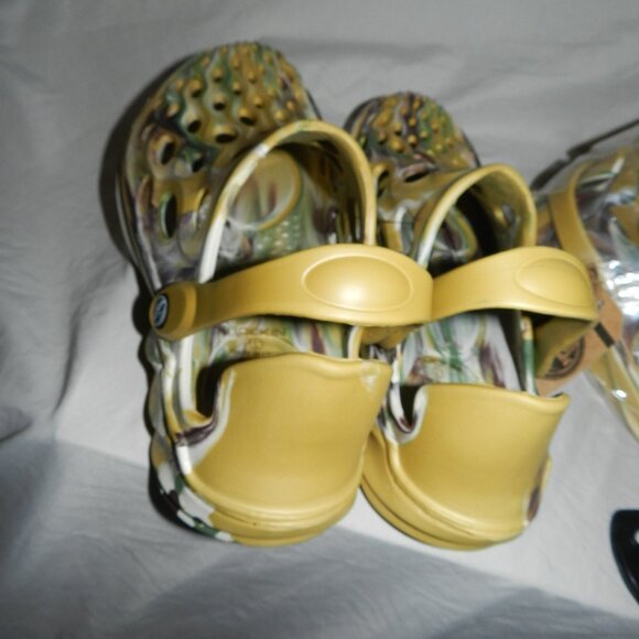 ROCKIN CLOGS UNISEX GLADES GREEN LIGHTWEIGHT WATERPROOF DURABLE SHOES NWT! - Picture 6 of 13